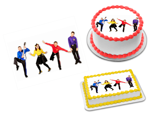 The Wiggles Edible Image Frosting Sheet #12 (70+ sizes)