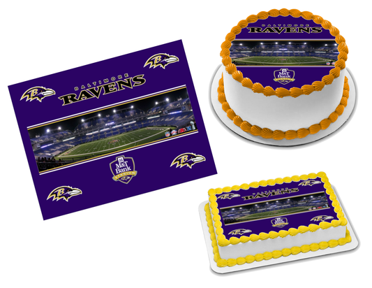 Baltimore Ravens Edible Image Frosting Sheet #12 Topper (70+ sizes)