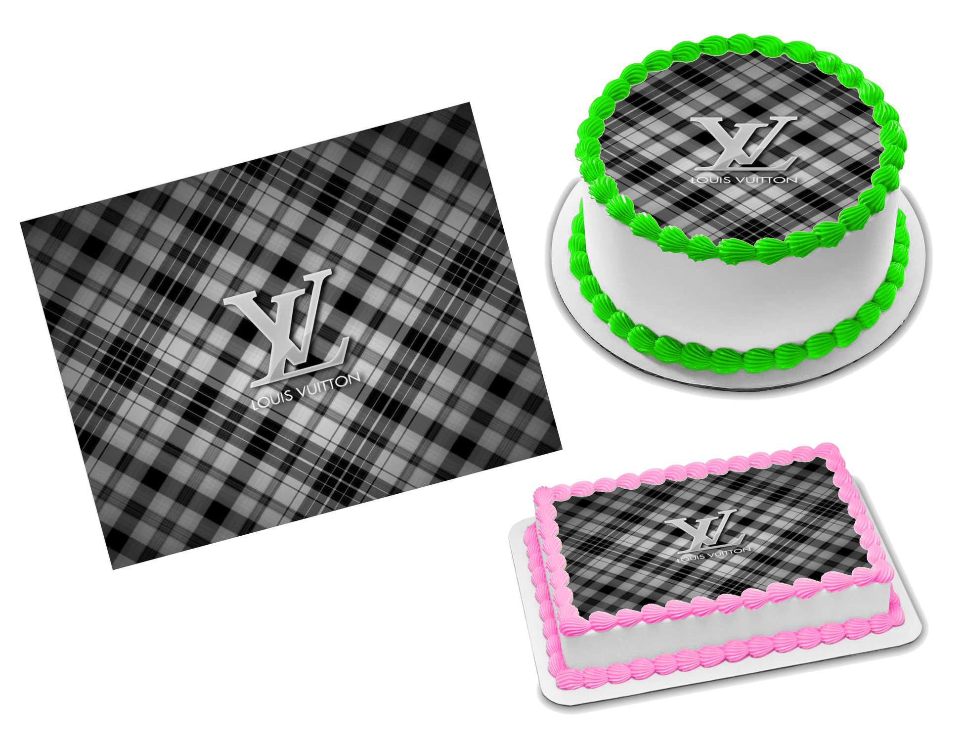 Louis Vuitton Edible Cake Toppers – Cakecery
