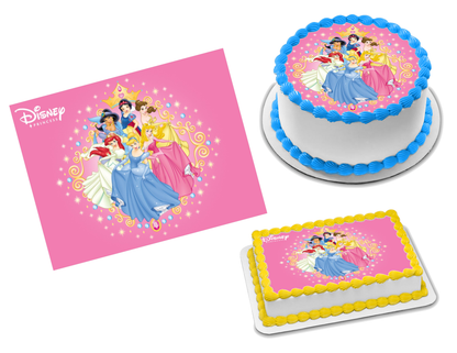 Disney Princess Edible Image Frosting Sheet #12 Topper (70+ sizes)