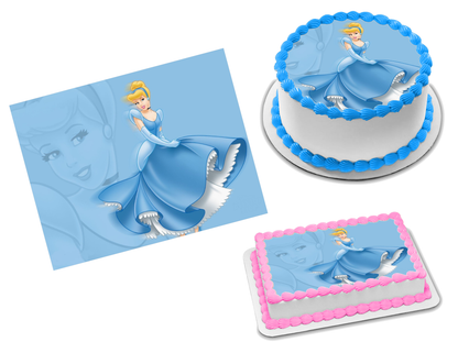 Princess Cinderella Edible Image Frosting Sheet #12 (70+ sizes)