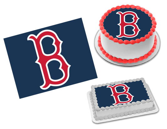 Boston Red Sox Edible Image Frosting Sheet #12 Topper (70+ sizes)