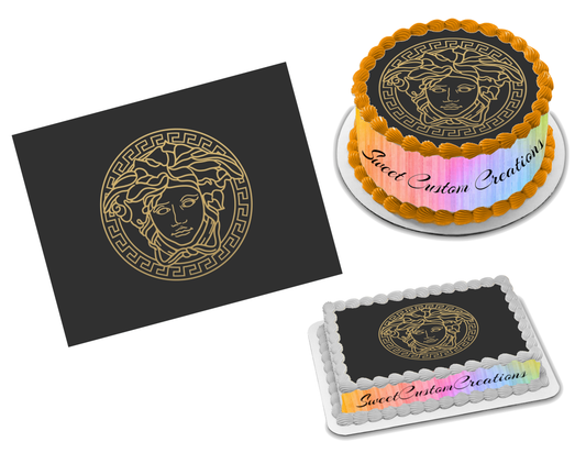 Versace Edible Image Frosting Sheet #12 (70+ sizes)