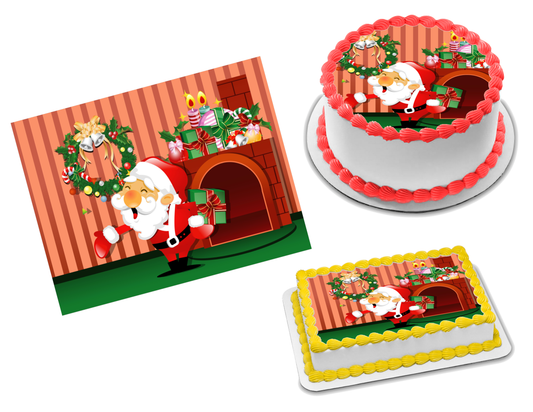 Christmas Edible Image Frosting Sheet #126 Topper (70+ sizes)