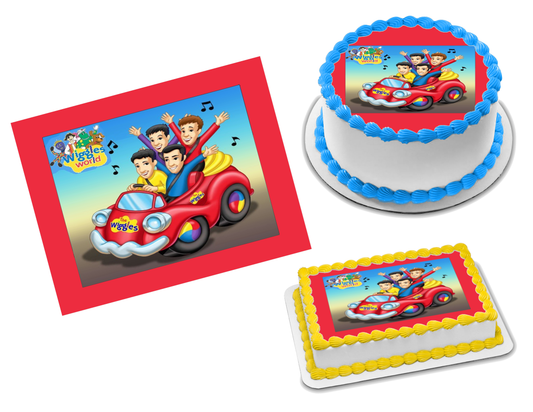 The Wiggles Edible Image Frosting Sheet #13 (70+ sizes)
