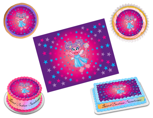 Abby Cadabby Edible Image Frosting Sheet #13 Topper (70+ sizes)