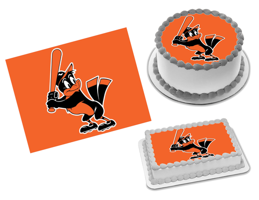 Baltimore Orioles Edible Image Frosting Sheet #13Z Topper (70+ sizes)