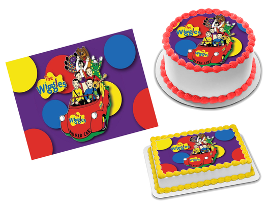 The Wiggles Edible Image Frosting Sheet #14 (70+ sizes)