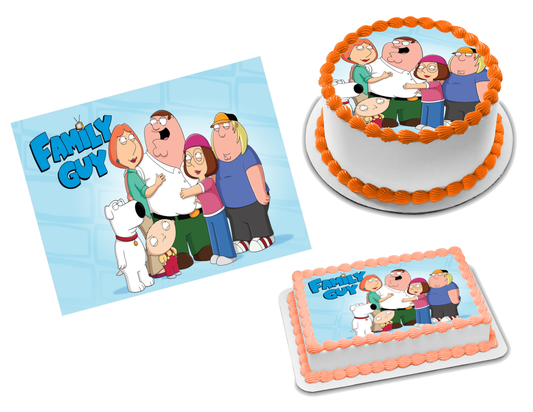 Family Guy Edible Image Frosting Sheet #14 Topper (70+ sizes)