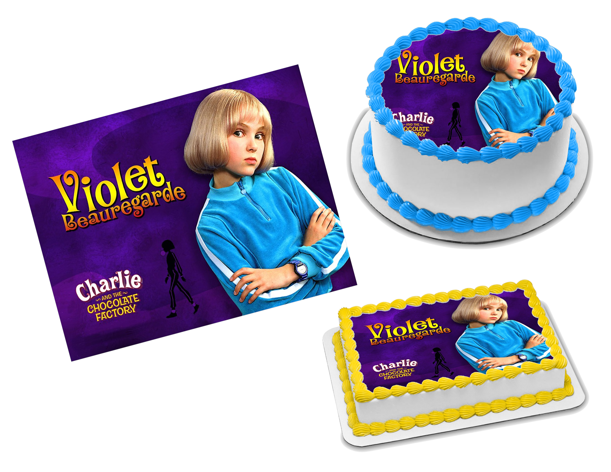 Charlie and the Chocolate Factory Edible Image Frosting Sheet #14 Topper (70+ sizes)