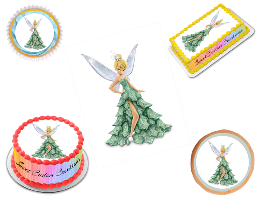 Tinkerbell Edible Image Frosting Sheet #141 (70+ sizes)