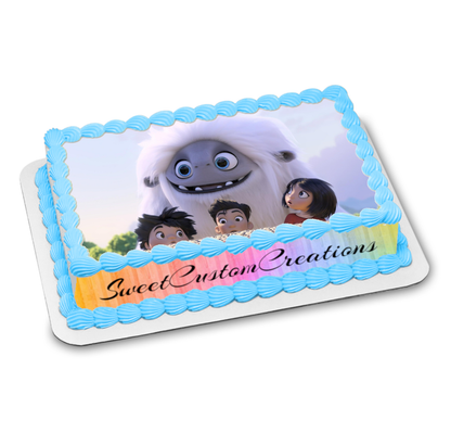 Abominable Edible Image Frosting Sheet #14 (70+ sizes)