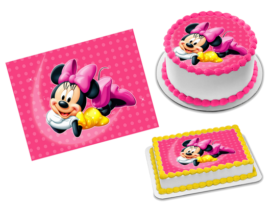 Minnie Mouse Edible Image Frosting Sheet #15 (70+ sizes)