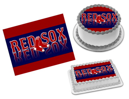 Boston Red Sox Edible Image Frosting Sheet #15 Topper (70+ sizes)