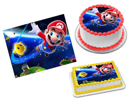 Super Mario Brothers Edible Image Frosting Sheet #15 (70+ sizes)