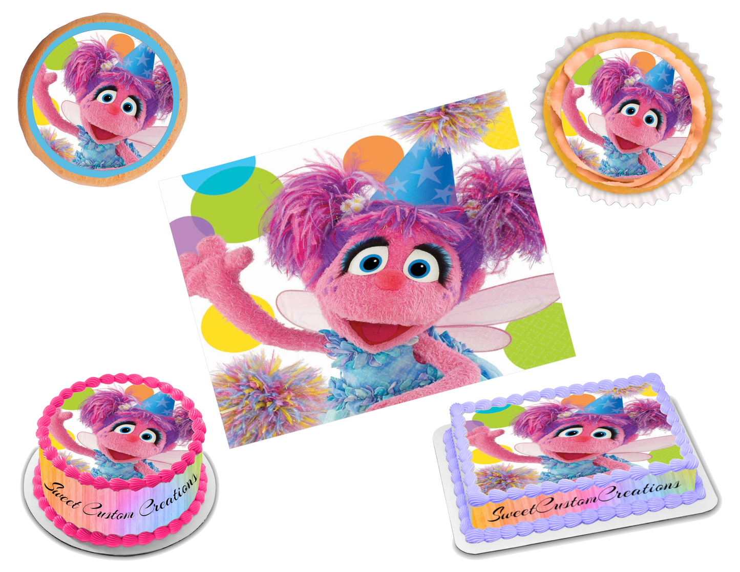 Abby Cadabby Edible Image Frosting Sheet #15 Topper (70+ sizes)