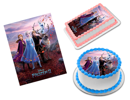 Frozen 2 Edible Image Frosting Sheet #16 Topper (70+ sizes)