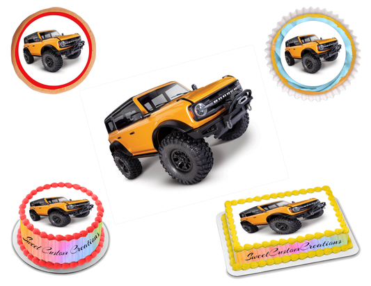 Ford Bronco Edible Image Frosting Sheet #16 (70+ sizes)