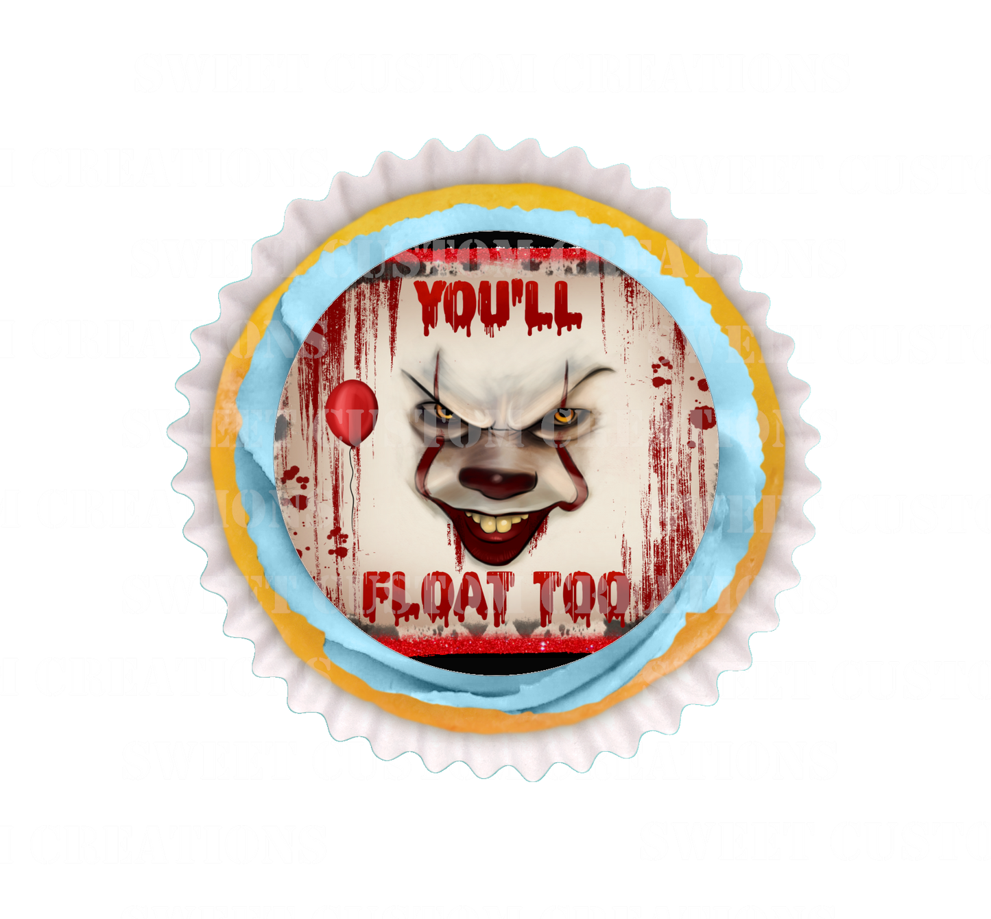 It Movie Pennywise Edible Image Frosting Sheet #16 (70+ sizes)