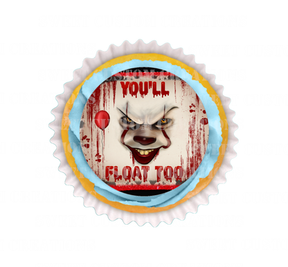 It Movie Pennywise Edible Image Frosting Sheet #16 (70+ sizes)