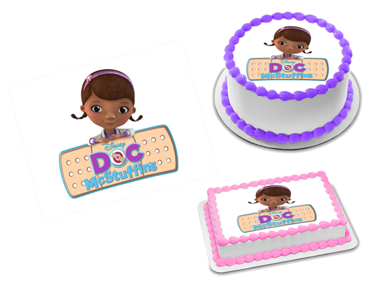 Doc McStuffins Edible Image Frosting Sheet #17 Topper (70+ sizes)