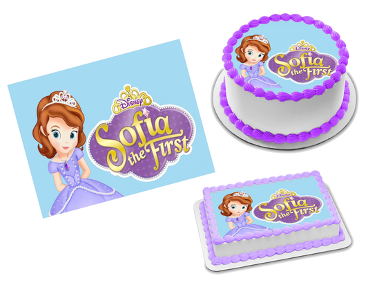 Sofia the First Edible Image Frosting Sheet #17 (70+ sizes)