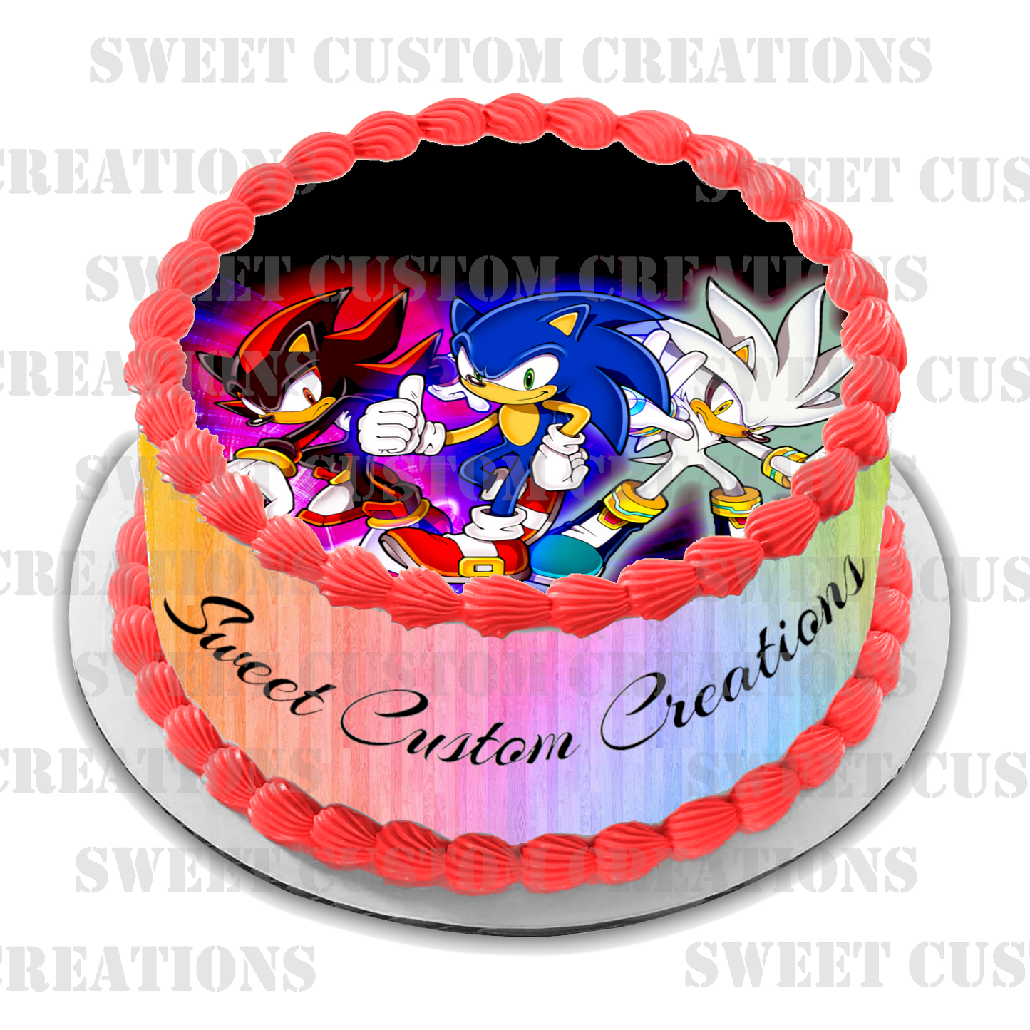 Sonic Edible Image Frosting Sheet #18 (70+ sizes)