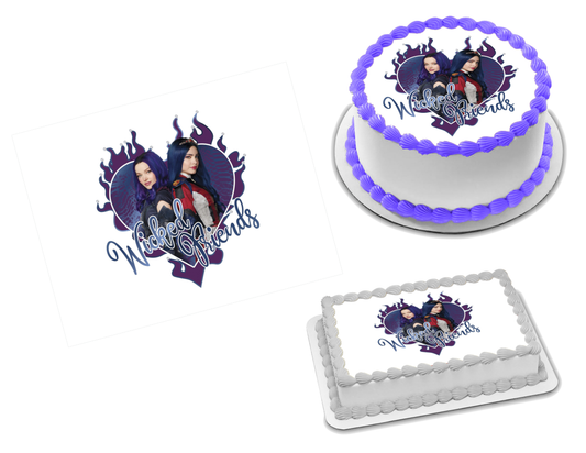 Descendants Edible Image Frosting Sheet #18 Topper (70+ sizes)