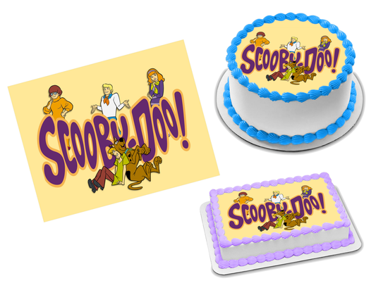 Scooby Doo Edible Image Frosting Sheet #18 (70+ sizes)