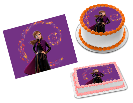 Frozen 2 Anna Edible Image Frosting Sheet #19 Topper (70+ sizes)