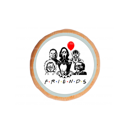 Horror Movie Friends Edible Image Frosting Sheet #1 (70+ sizes)