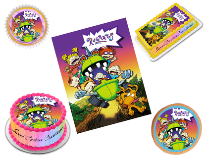 Rugrats Edible Image Frosting Sheet #1 (70+ sizes)