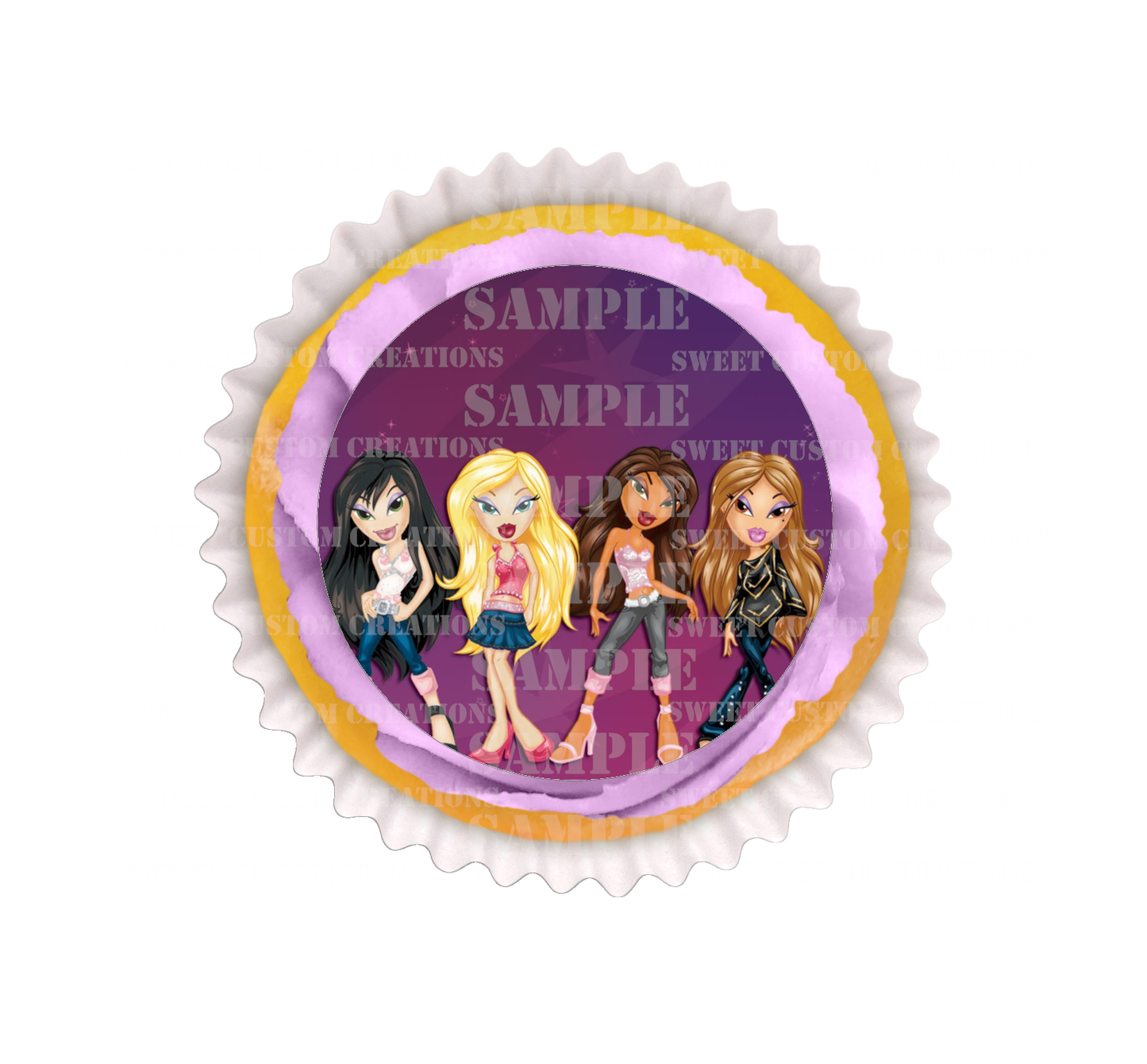 Bratz Edible Image Frosting Sheet #1 Topper (70+ sizes)