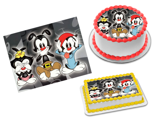 Animaniacs Edible Image Frosting Sheet #2 Topper (70+ sizes)