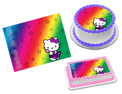 Hello Kitty Edible Image Frosting Sheet #2 (70+ sizes)