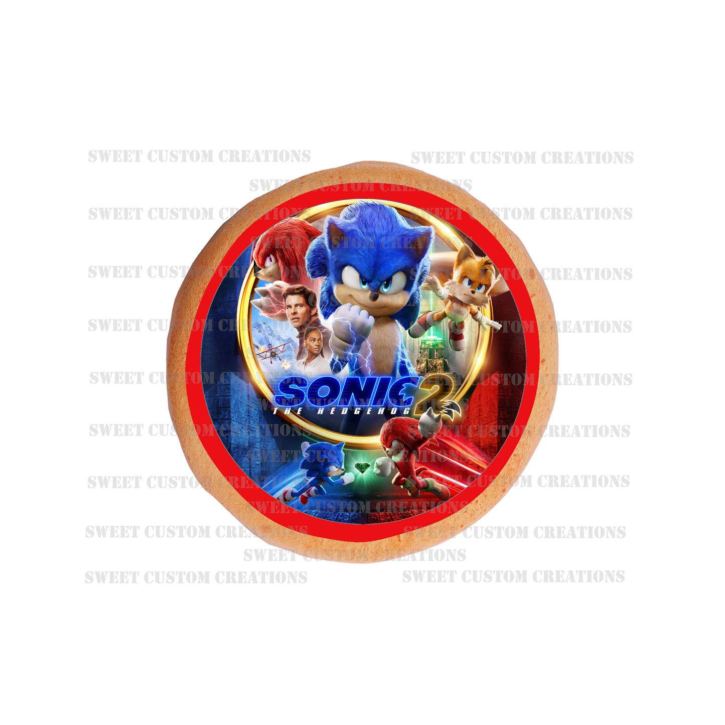 Sonic the Hedgehog Edible Image Frosting Sheet #2 (70+ sizes)