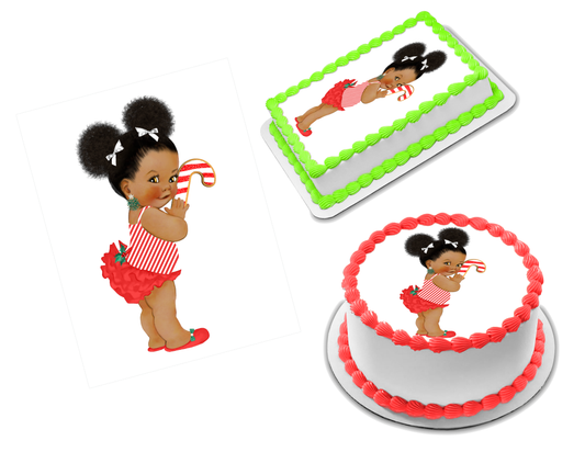 Baby Girl Edible Image Frosting Sheet #2 Topper (70+ sizes)