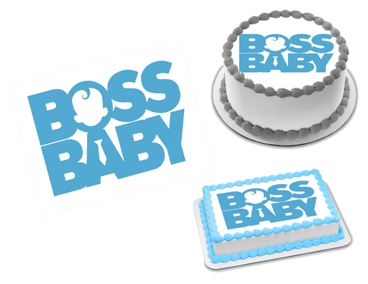Boss Baby Edible Image Frosting Sheet #2 Topper (70+ sizes)
