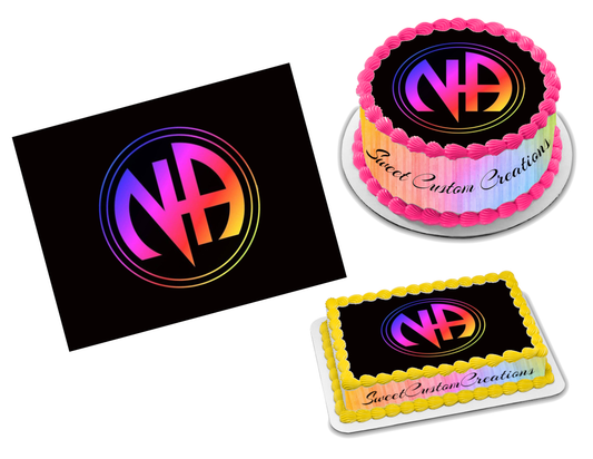 NA Narcotics Anonymous Edible Image Frosting Sheet #2 (70+ sizes)