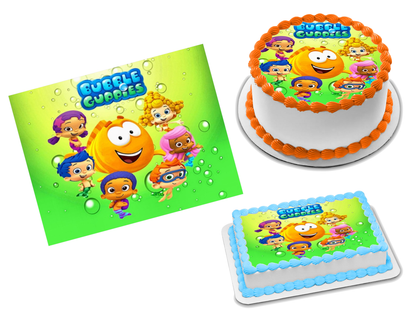 Bubble Guppies Edible Image Frosting Sheet #20 Topper (70+ sizes)