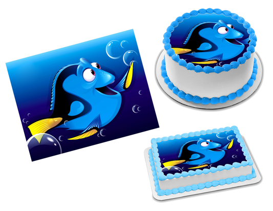 Dory Finding Nemo Edible Image Frosting Sheet #20 Topper (70+ sizes)