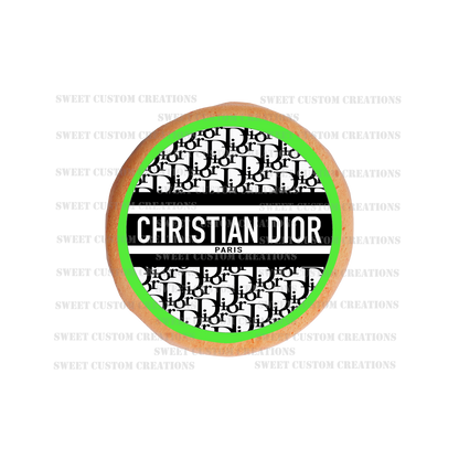 Christian Dior Edible Image Frosting Sheet #20 Topper (70+ sizes)