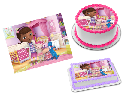 Doc McStuffins Edible Image Frosting Sheet #20 Topper (70+ sizes)