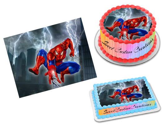 Spiderman Edible Image Frosting Sheet #20 (70+ sizes)