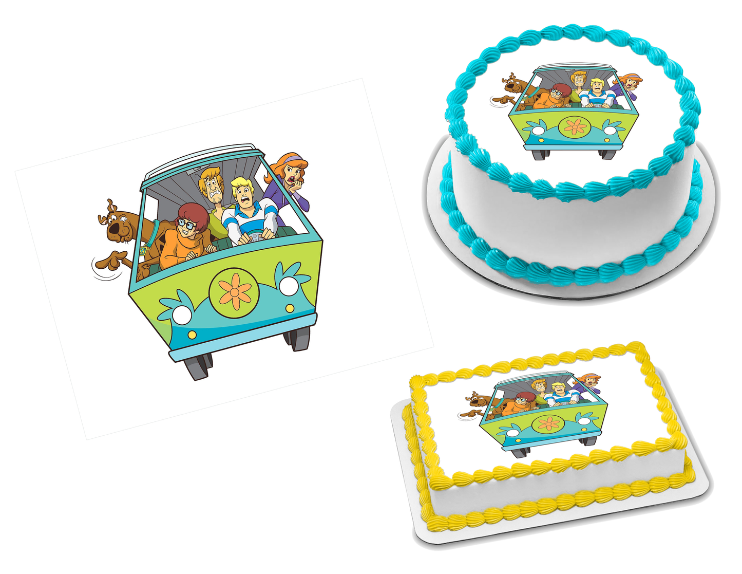 Scooby Doo Edible Image Frosting Sheet #21 (70+ sizes)