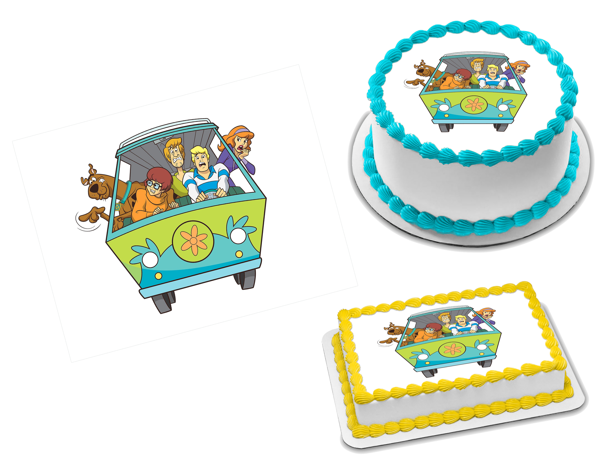 Scooby Doo Edible Image Frosting Sheet #21 (70+ sizes)