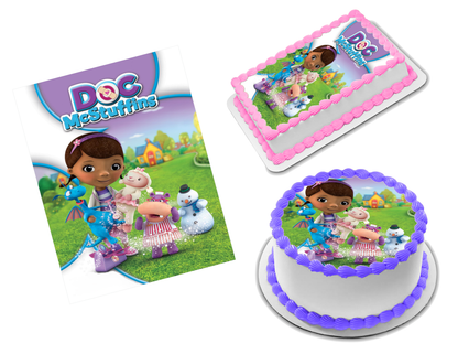 Doc McStuffins Edible Image Frosting Sheet #22 Topper (70+ sizes)