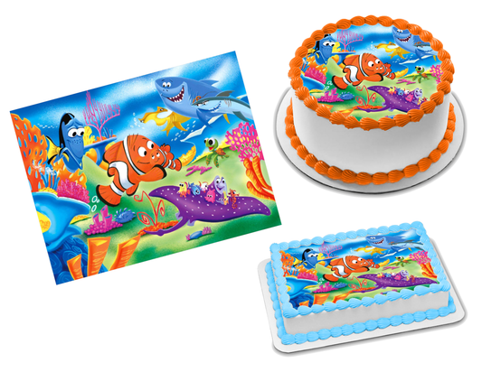 Finding Nemo Edible Image Frosting Sheet #22 Topper (70+ sizes)