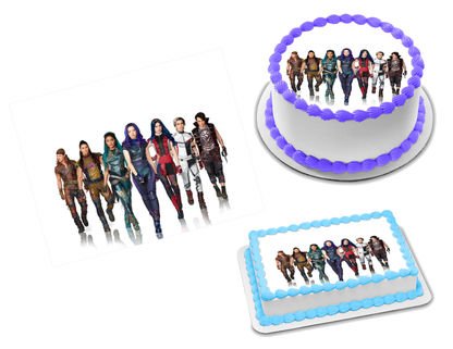 Descendants Edible Image Frosting Sheet #23 Topper (70+ sizes)