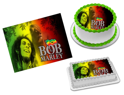 Bob Marley Edible Image Frosting Sheet #23 Topper (70+ sizes)